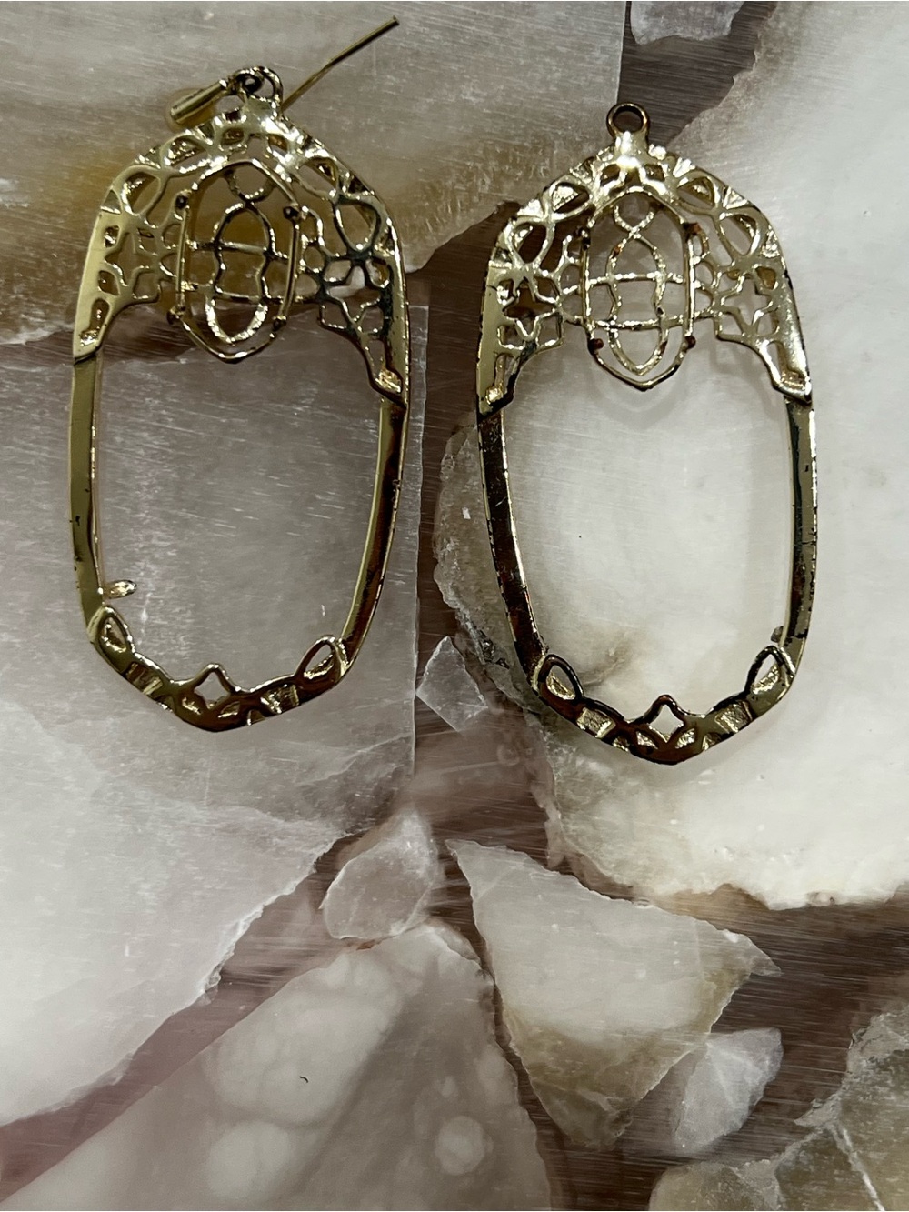 Kendra Scott gold diva frames